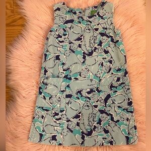 Vintage Lilly Pulitzer Corduroy Dress - Girls Size 5